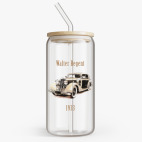 Банка с бамбуковой крышкой