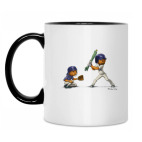 Кружка двухцветная