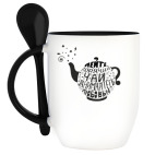 Кружка с ложкой