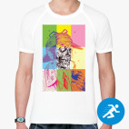 Мужская спортивная футболка