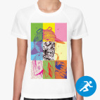 Женская спортивная футболка