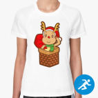 Женская спортивная футболка