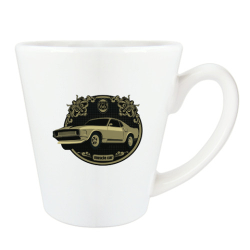 Чашка Латте Muscle car