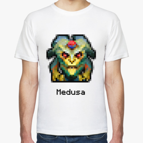 Футболка с принтом Medusa Dota 2 [ pixel ]