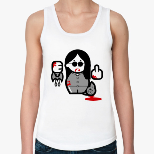 Женская майка с принтом Ozzy Blood