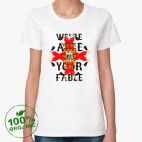 Женская футболка органик