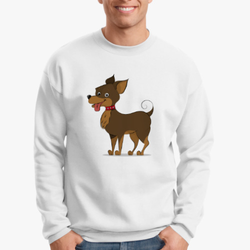Свитшот Милая собака той-терьер