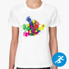 Женская спортивная футболка