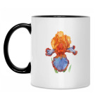 Кружка двухцветная