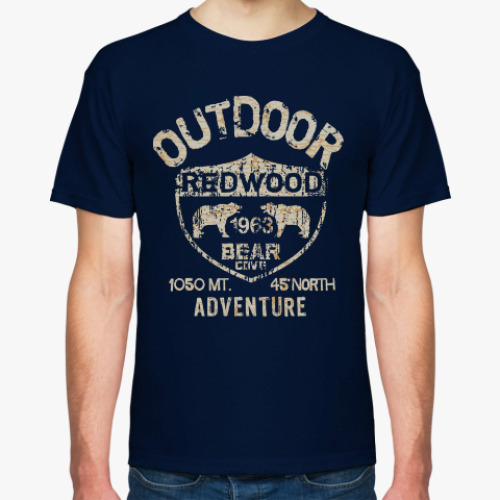 Футболка с принтом OutDoor