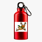 Металлическая бутылка 400 мл UV-DTF