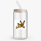 Банка с бамбуковой крышкой