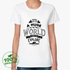 Женская футболка органик