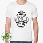 Мужская футболка органик