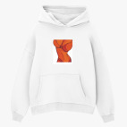 Толстовка худи оверсайз