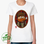 Женская футболка органик