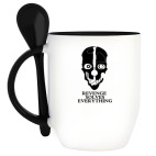 Кружка с ложкой