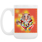 Большая кружка (420 мл) Солнечный кот