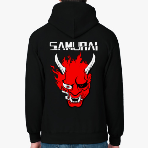 Толстовка худи Samurai Cyberpunk 2077