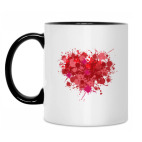 Кружка двухцветная