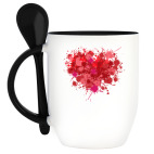 Кружка с ложкой