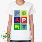 Женская футболка органик