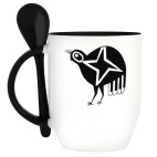 Кружка с ложкой