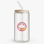 Банка с бамбуковой крышкой