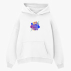 Толстовка худи оверсайз