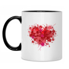 Кружка двухцветная