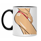 Кружка двухцветная