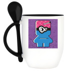 Кружка с ложкой