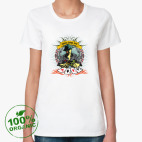 Женская футболка органик