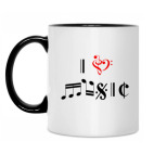 Кружка двухцветная