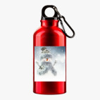 Металлическая бутылка 400 мл UV-DTF