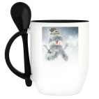 Кружка с ложкой