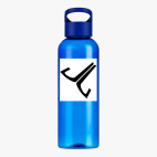 Прозрачная спортивная бутылка