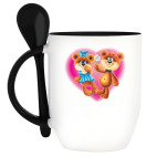 Кружка с ложкой