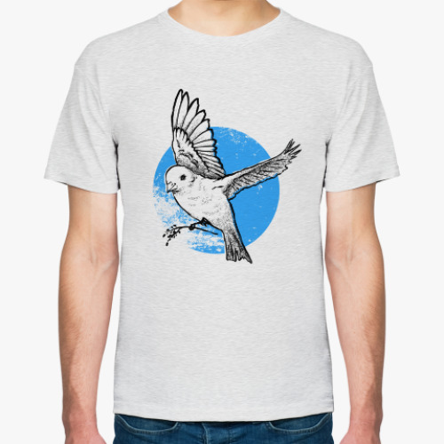 Футболка с принтом stay wild