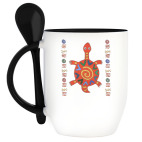 Кружка с ложкой