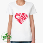 Женская футболка органик