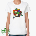 Женская футболка органик