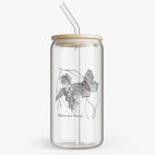 Банка с бамбуковой крышкой