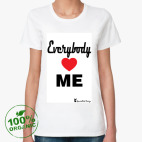 Женская футболка органик