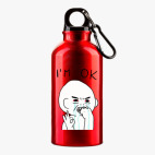 Металлическая бутылка 400 мл UV-DTF