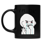 Кружка цветная UV-DTF