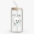 Банка с бамбуковой крышкой