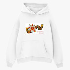 Толстовка худи оверсайз