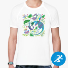 Мужская спортивная футболка