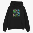 Толстовка худи оверсайз